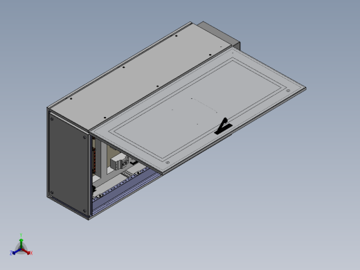 【E56】【IGS】【转】电气柜正等轴测缩略图