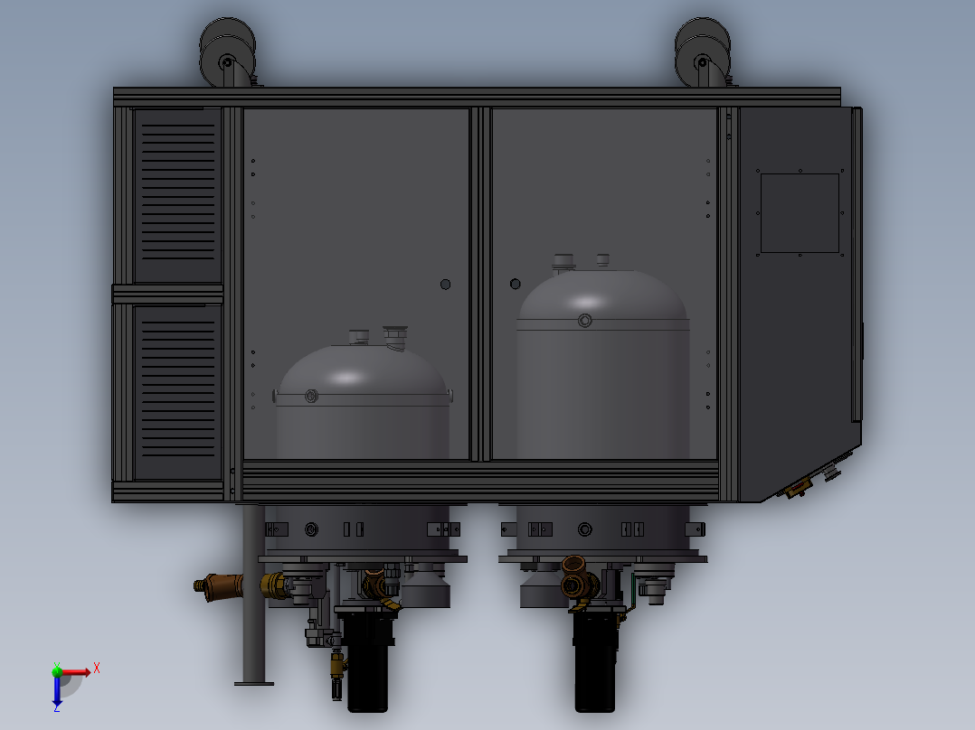 点胶机上料机俯视图