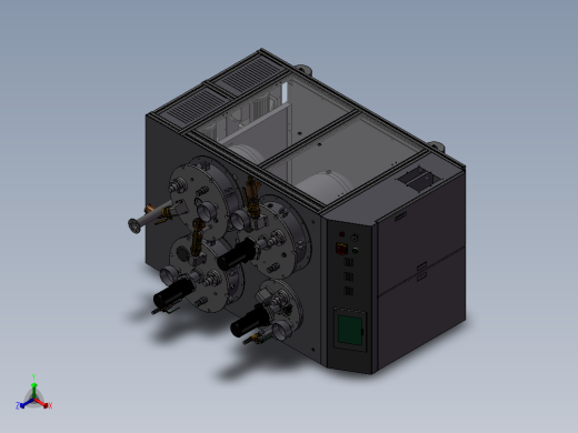 点胶机上料机正等轴测缩略图