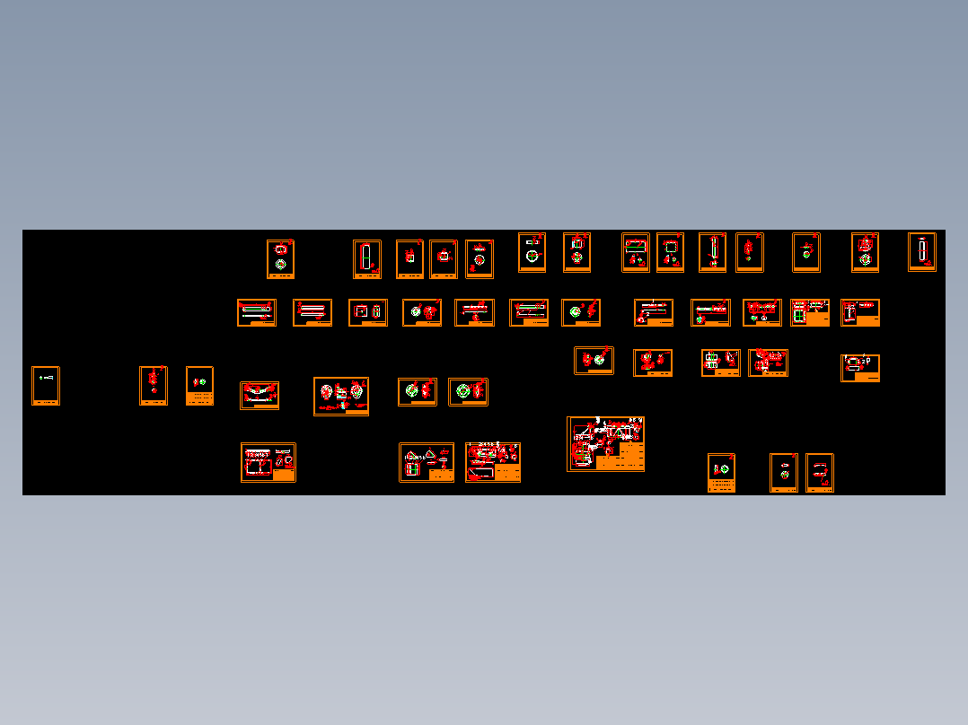 往复式给煤机全套图