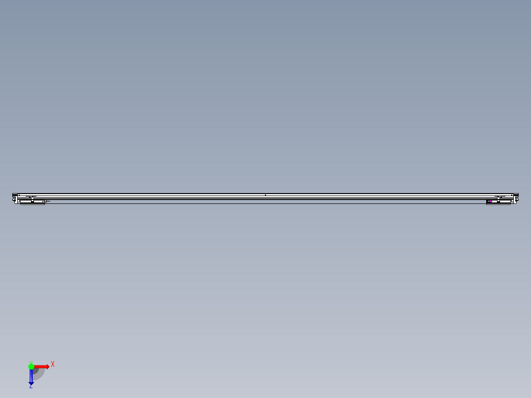 威洛博VL系列3d模型模组2VL14S2Y-S3300俯视图