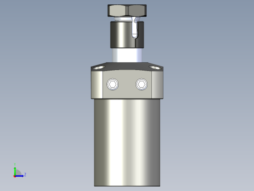KOSMEKLHS0550-GR-Y30多系列多零件图纸模型左视缩略图