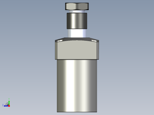 KOSMEKLHS0550-GR-Y30多系列多零件图纸模型右视缩略图