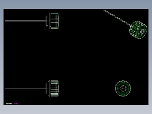 壓力蓋SFW-2D多系列多零件图纸模型