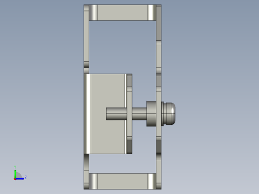 基恩士LV-H300bracket3_kc图纸模型左视缩略图
