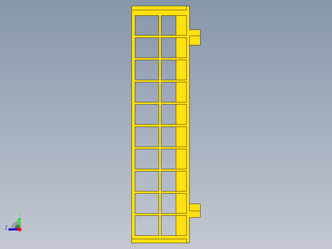 装配 升降台UG三维==810865==100右视图