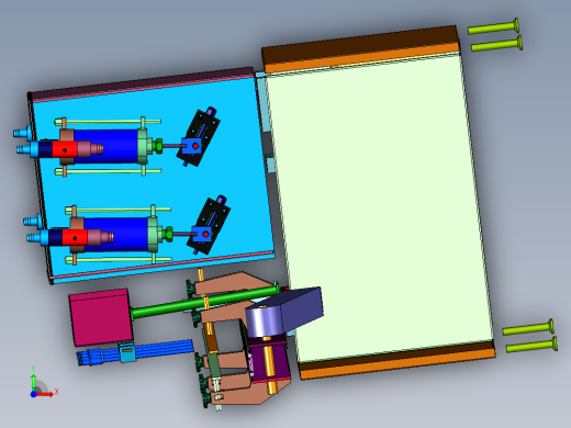 活塞式酱料灌装机生产线前视缩略图