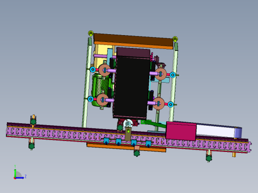 活塞式酱料灌装机生产线左视缩略图