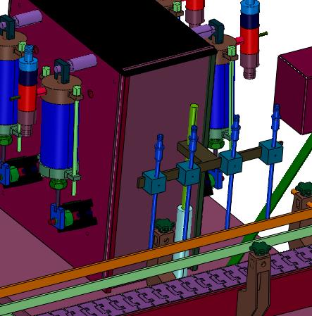 活塞式酱料灌装机生产线