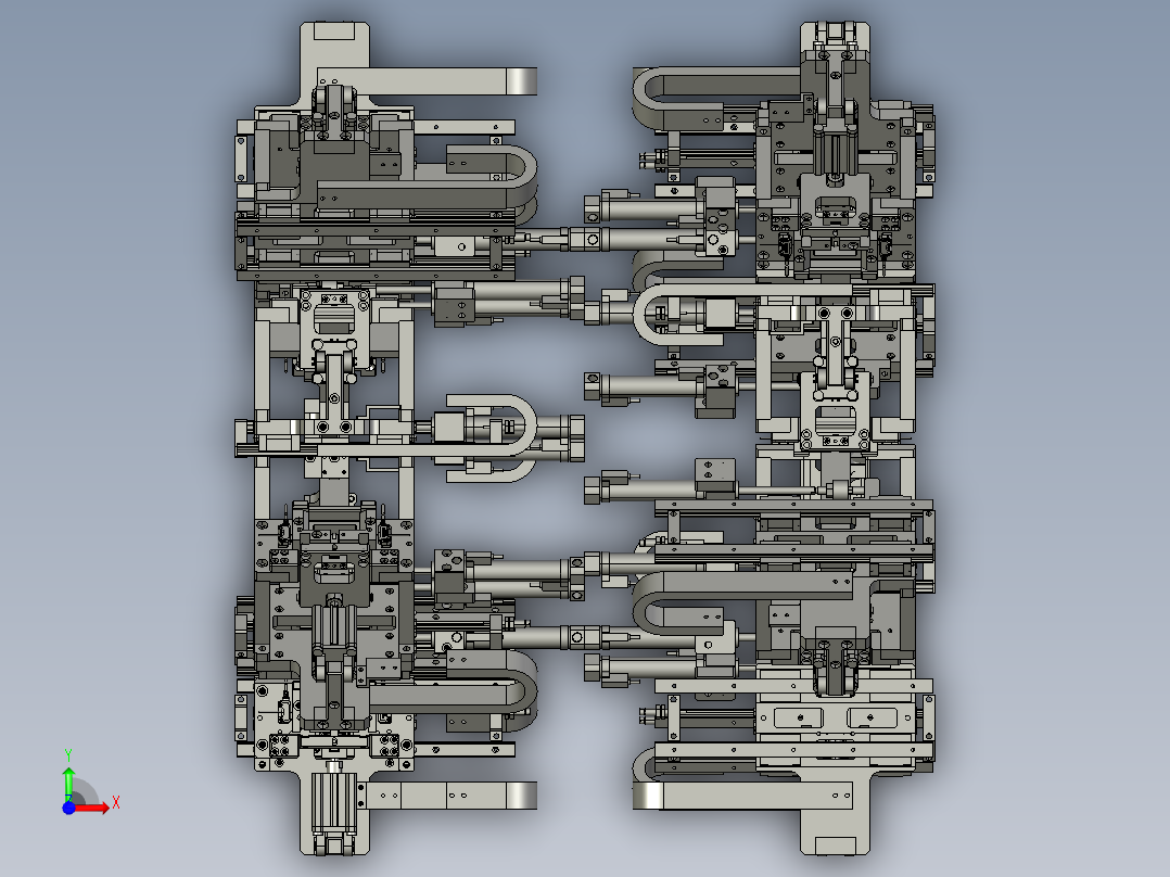 能量储存阵前视图