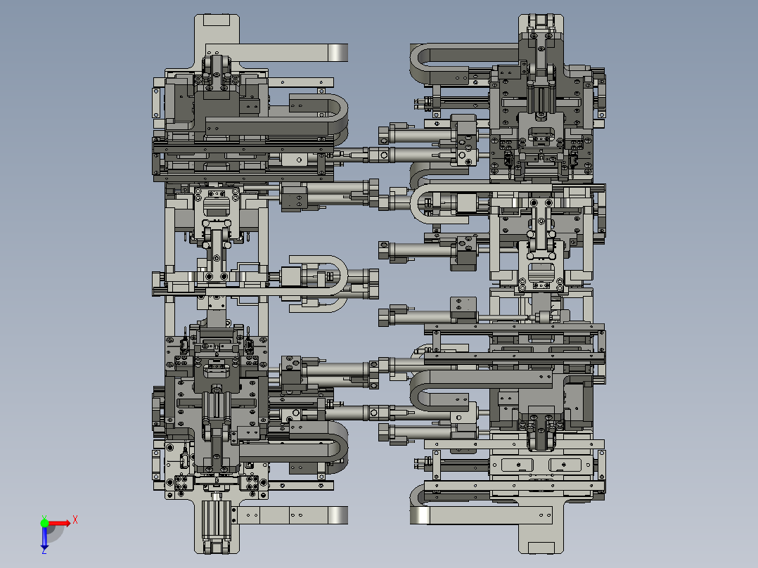 能量储存阵俯视图