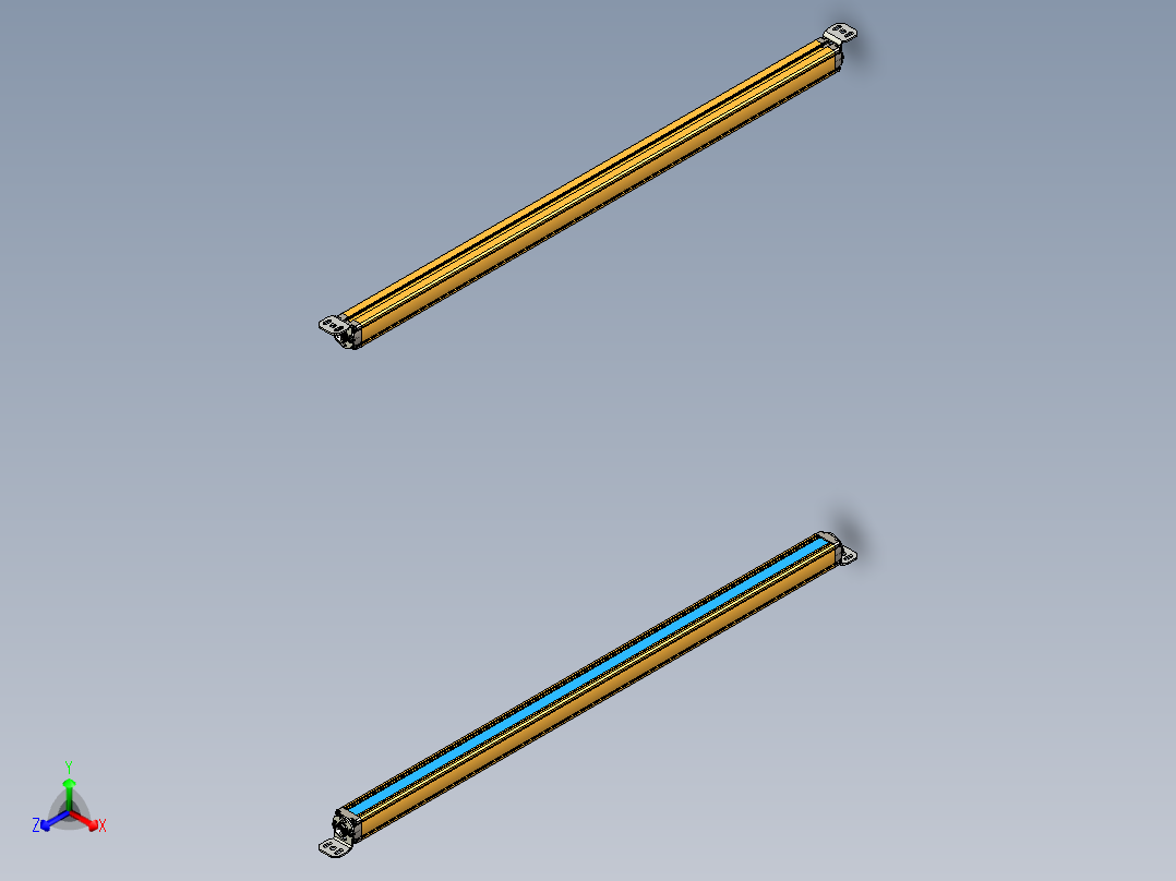 安全_区域传感器H2EL3420_30_30_3D正等轴测图