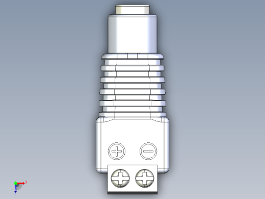 电容器 二极管 电阻器-IGES Barrel-Jack Socket Terminal俯视缩略图