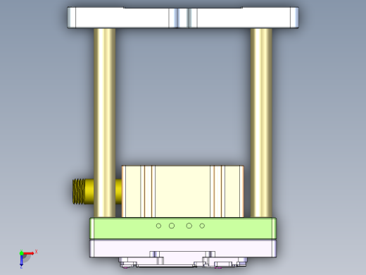 X3-B-CNC2笔记本CNC工装夹具三维模型-1010俯视缩略图