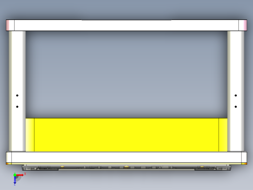 Reacher-C-CNC2笔记本CNC工装夹具三维模型俯视缩略图