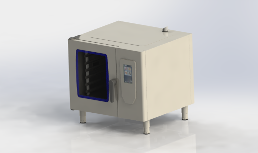 德国6层电万能蒸烤箱（sw21可编辑+cad）缩略图