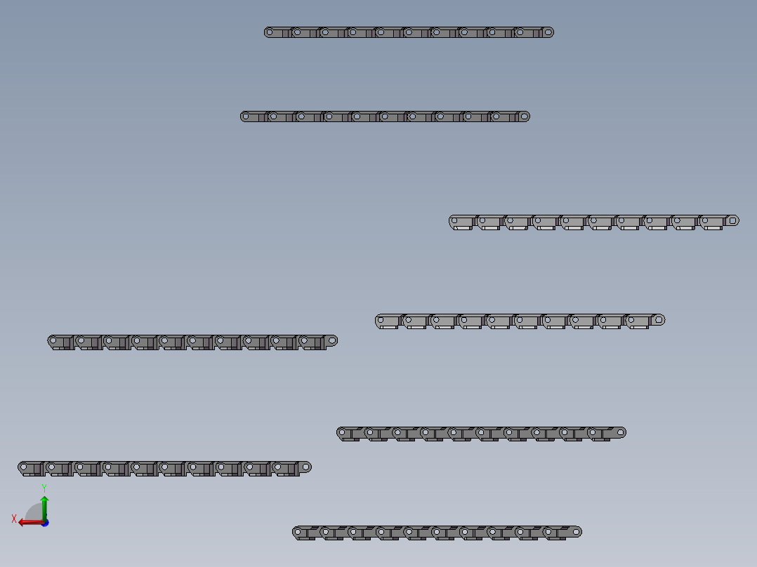 链板 880系列 8款后视图