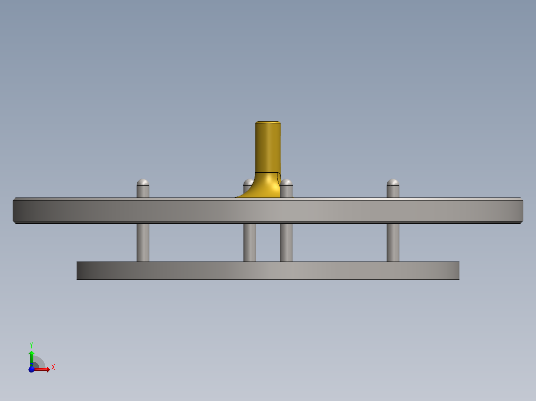 摆线减速器、摆线针轮减速器、减速器(36)前视图