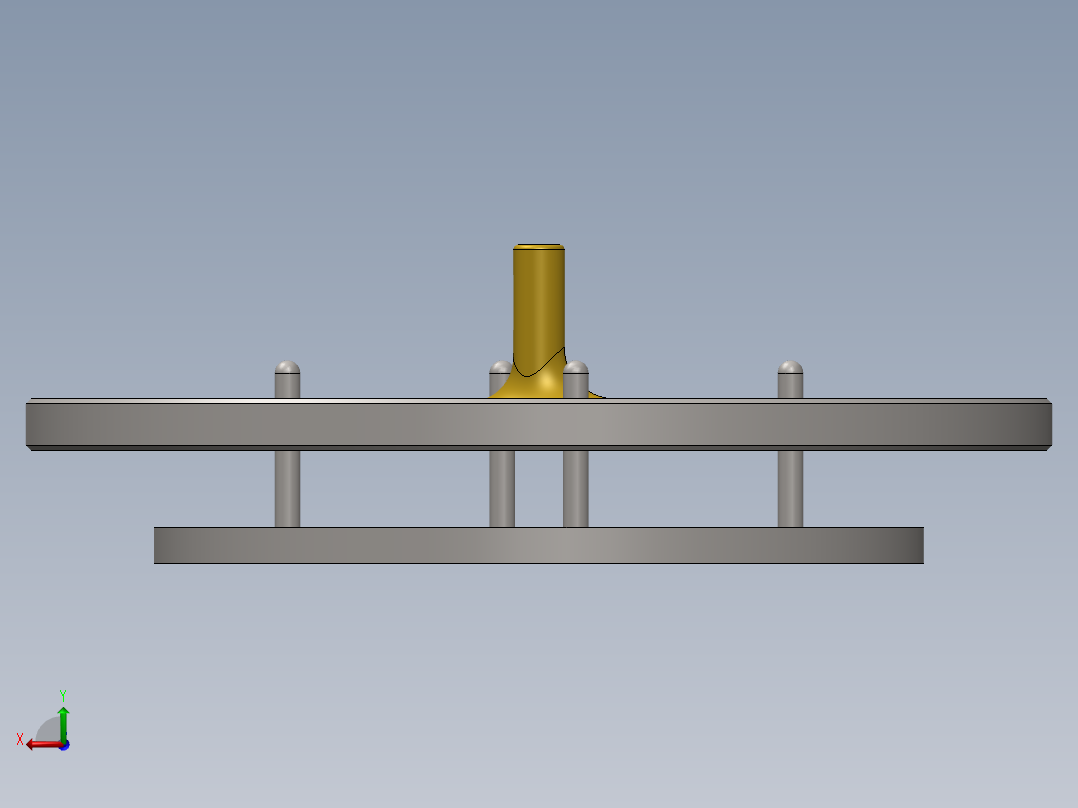 摆线减速器、摆线针轮减速器、减速器(36)后视图