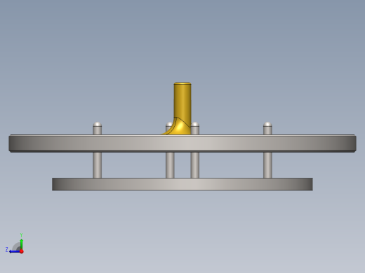 摆线减速器、摆线针轮减速器、减速器(36)右视缩略图