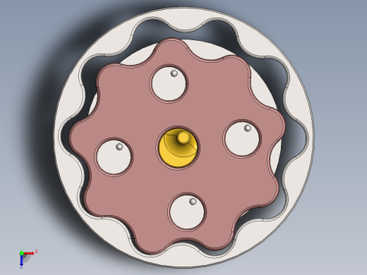 摆线减速器、摆线针轮减速器、减速器(36)俯视缩略图