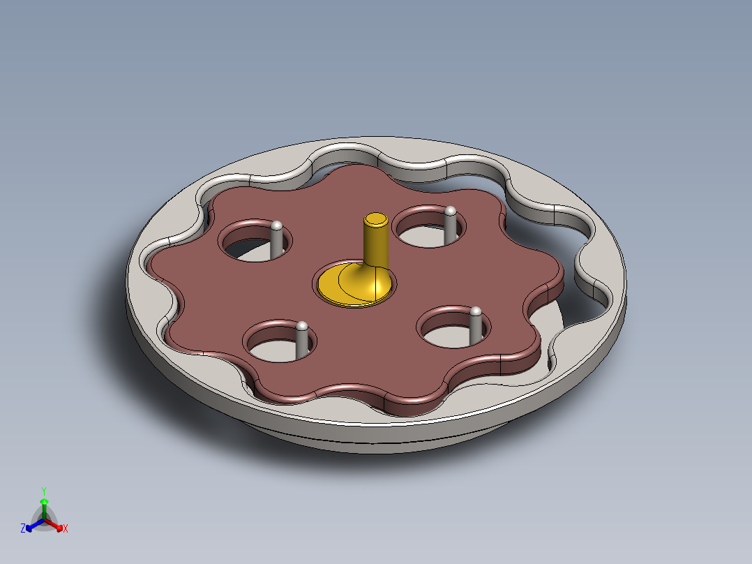 摆线减速器、摆线针轮减速器、减速器(36)正等轴测图
