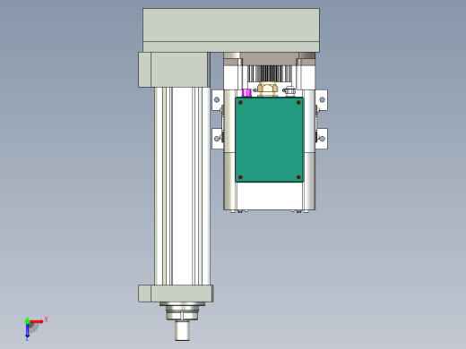 伺服电动缸G-220417俯视缩略图