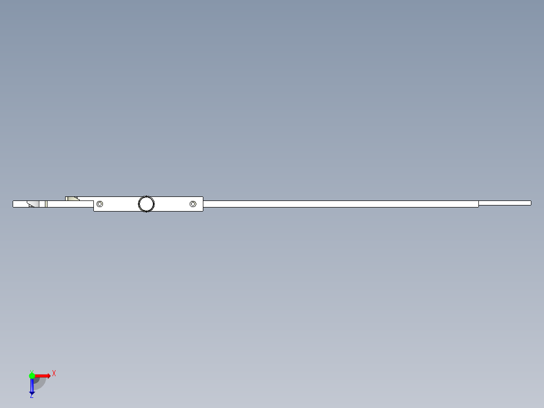 游标卡尺俯视图