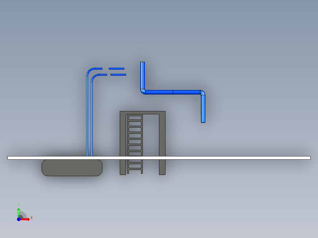 B2004727-水处理系统前视图