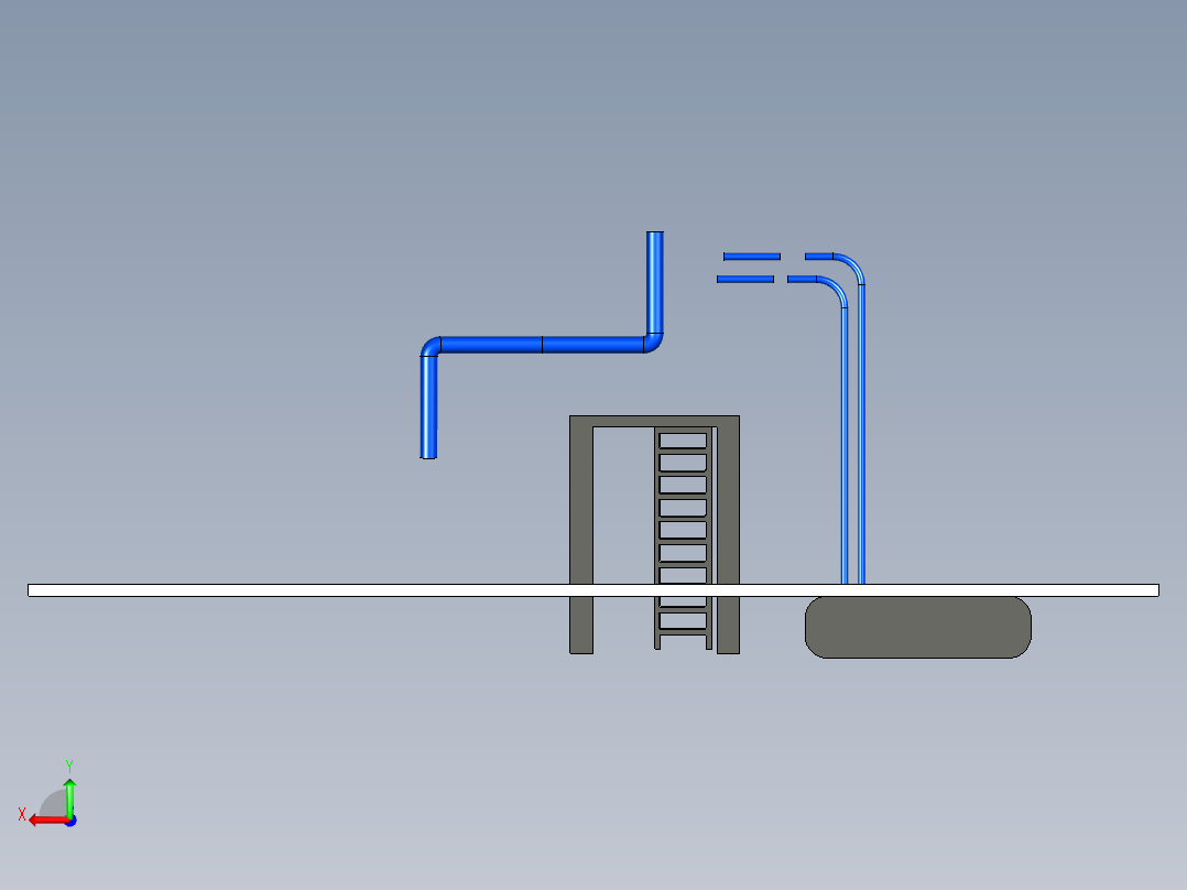 B2004727-水处理系统后视图