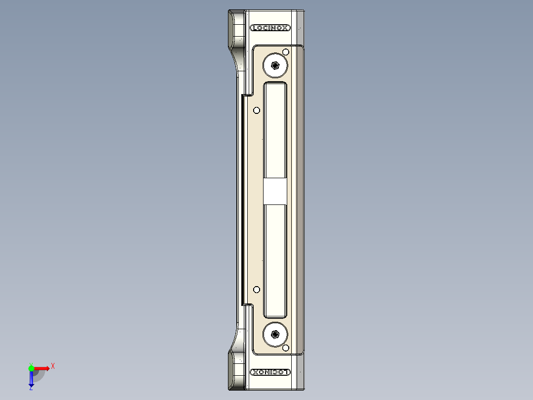 插入式不锈钢保持器 SFKI-QF40俯视图