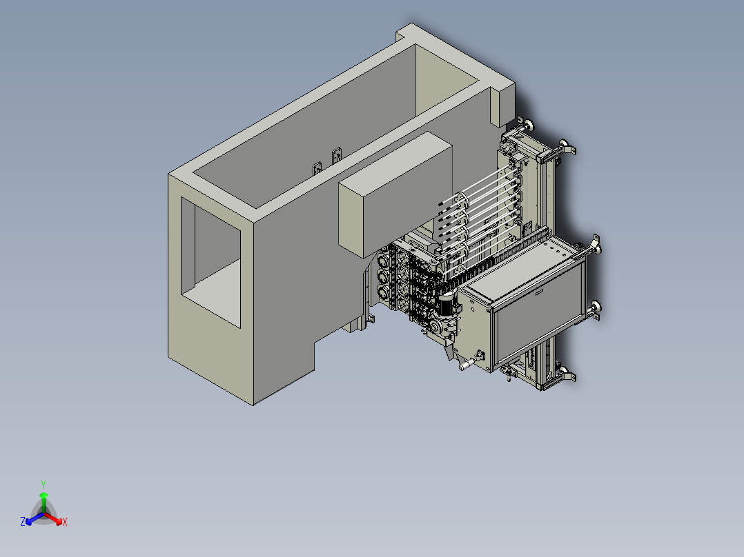 带冲压项目的4工位衬套盖