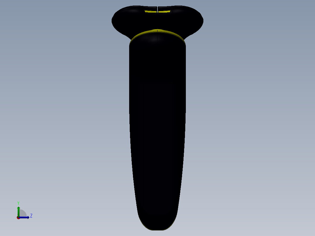 剃须刀、刮胡刀(14)左视图