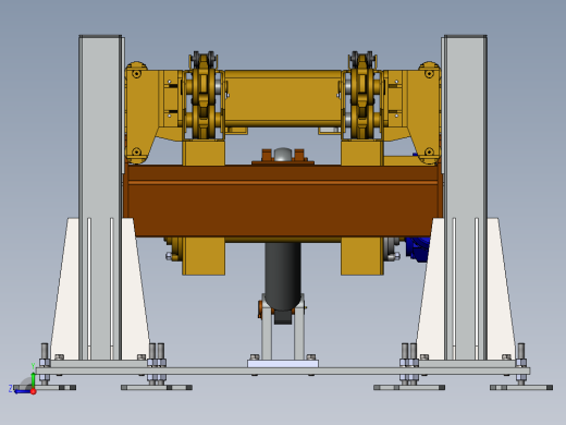 升降链条输送机组3D数模图纸 Solidworks设计右视缩略图