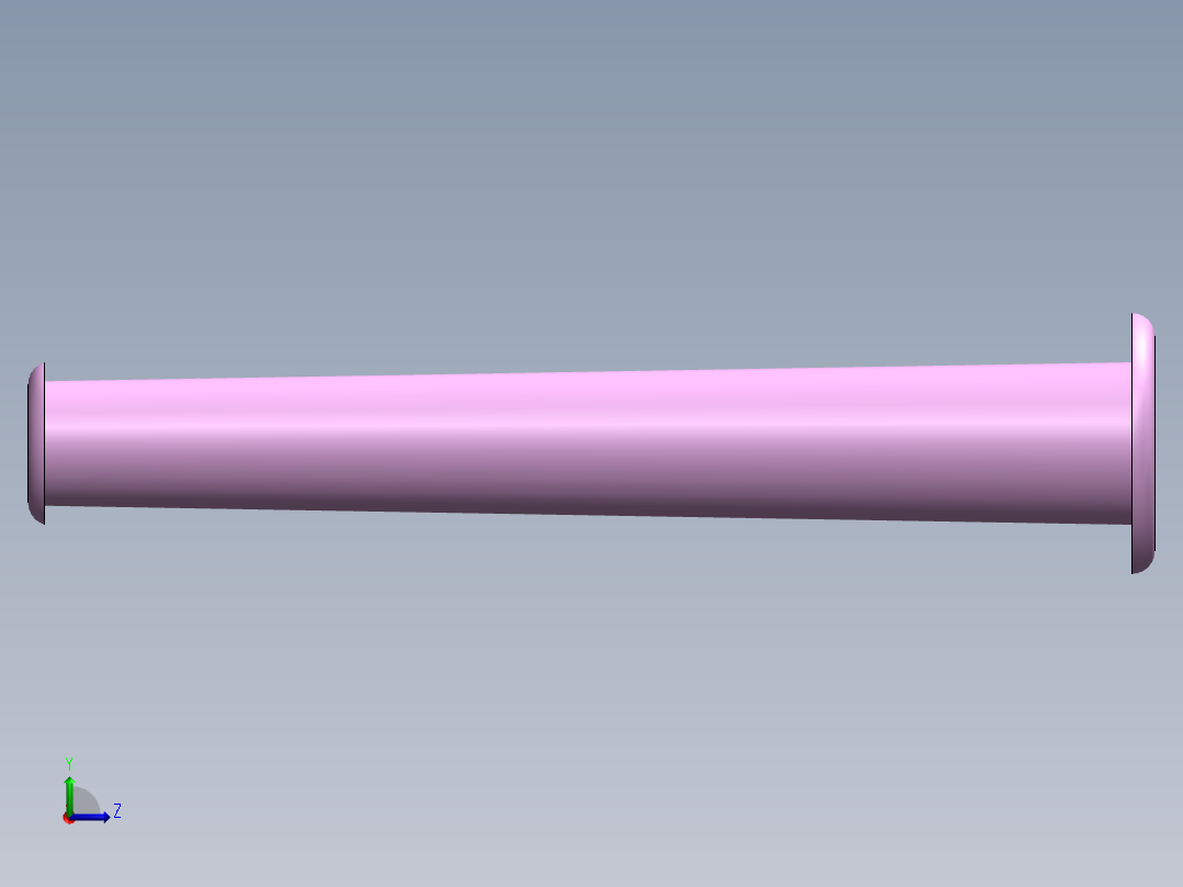 98叶片铆钉11左视图