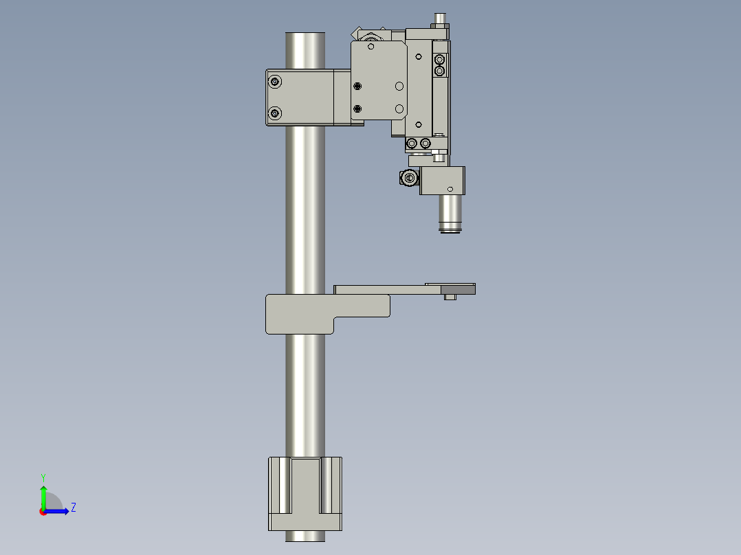 JALD23-4-压环上料-Z-01左视图