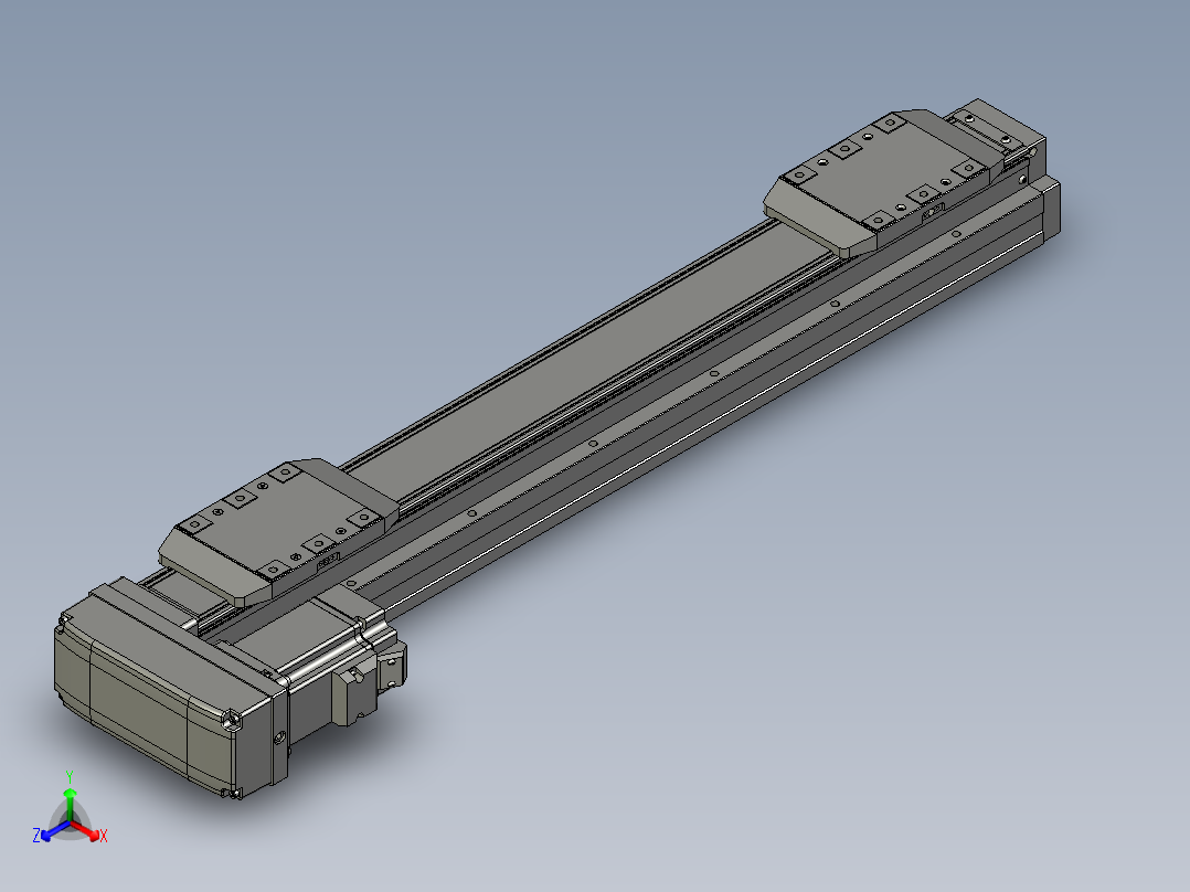 CTH8-L10-500-BL-P20-C4-N-伺服轴正等轴测图