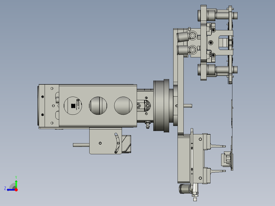 快换手抓右视图