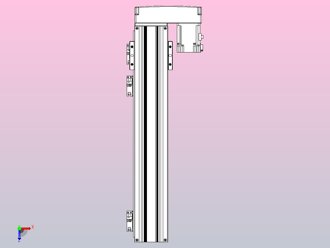 钢基模组TPA-KNR-8610C-540A1-MR-H0S2俯视图