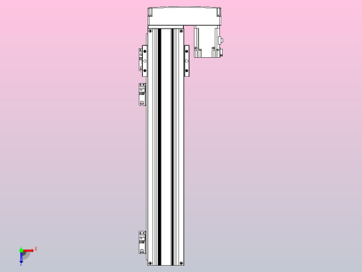钢基模组TPA-KNR-8610C-540A1-MR-H0S2俯视缩略图
