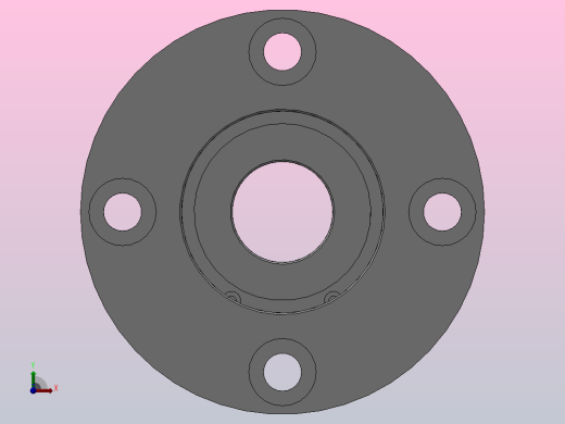 带挡圈双轴承L尺寸指定型轴承座组件_BRDLDF-6901-2Z-40-B前视缩略图