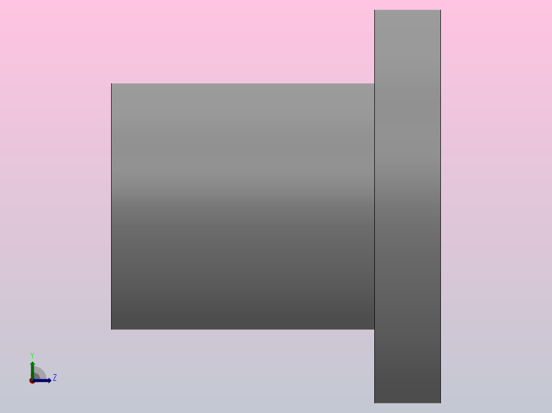 带挡圈双轴承L尺寸指定型轴承座组件_BRDLDF-6901-2Z-40-B左视图