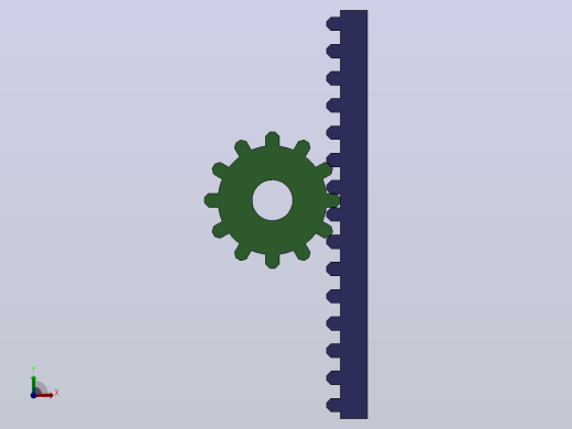solidworks中的直齿轮设计前视缩略图