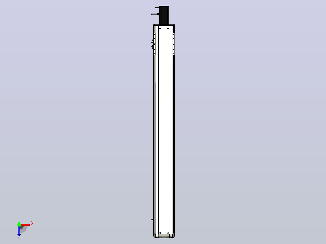 ETH14-1100-BC-400W.stp；.ste；直线模组俯视图