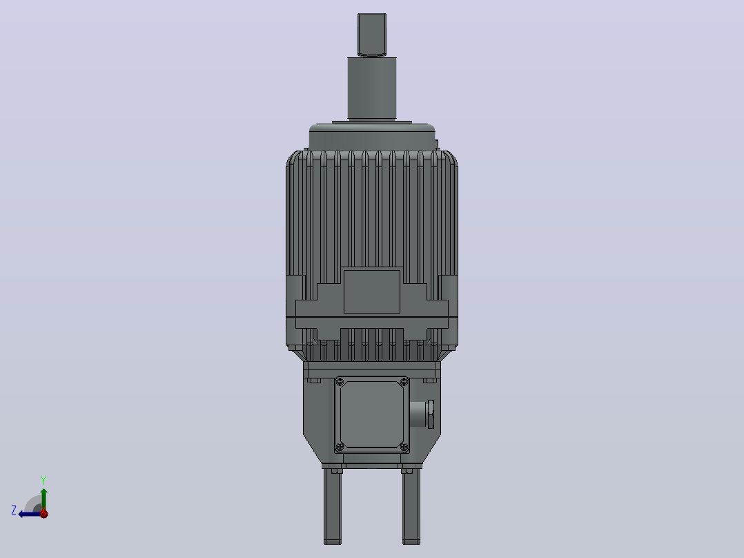 电力液压推动器MYT2-200／6 W.UL.DL.C.H.S右视图