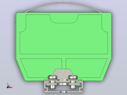 TD-200_8接线端子三维模型202012前视缩略图
