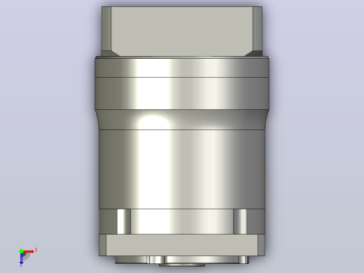 HFK060精密行星减速机[HFK60-K10双级模型(14-30 50-3 4-4.5-70)]俯视缩略图