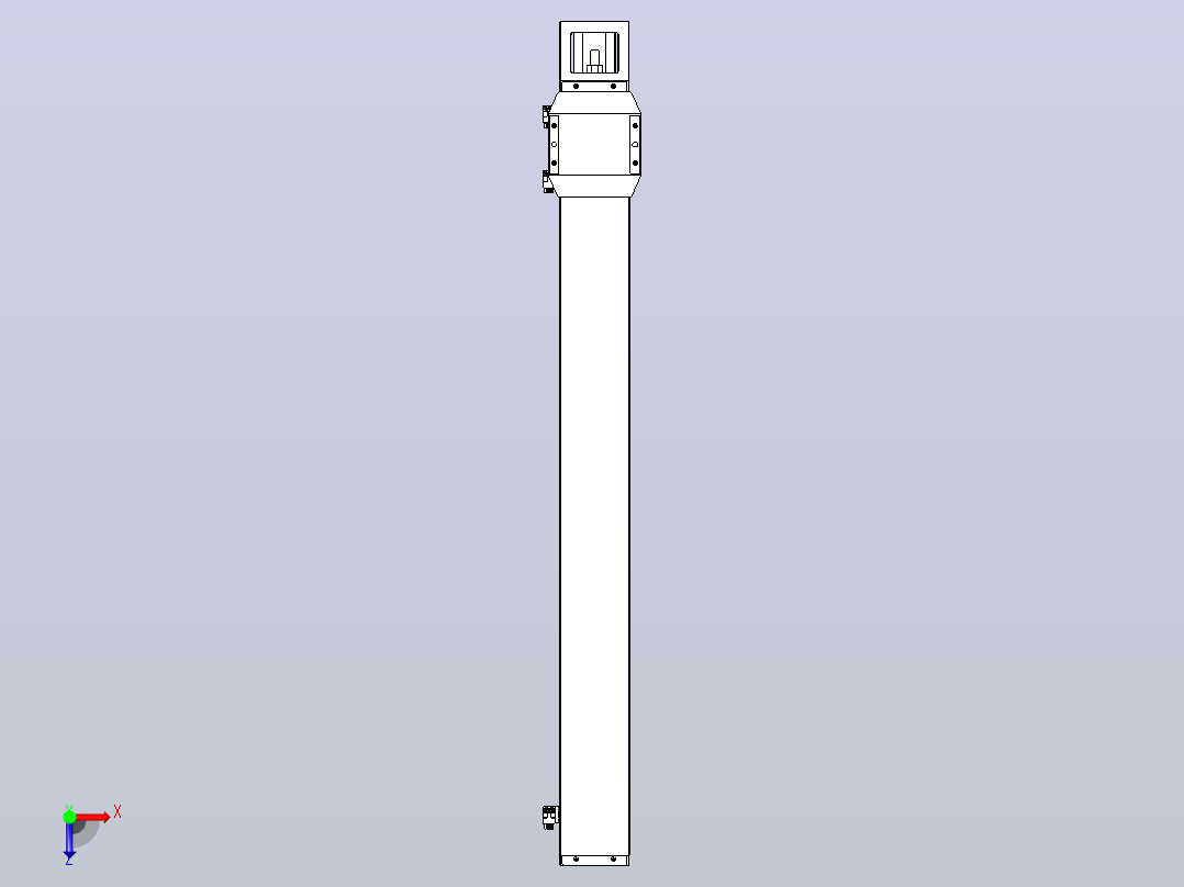 钢基模组TPA-KCR-8610C-940A1-M-F0S2俯视图