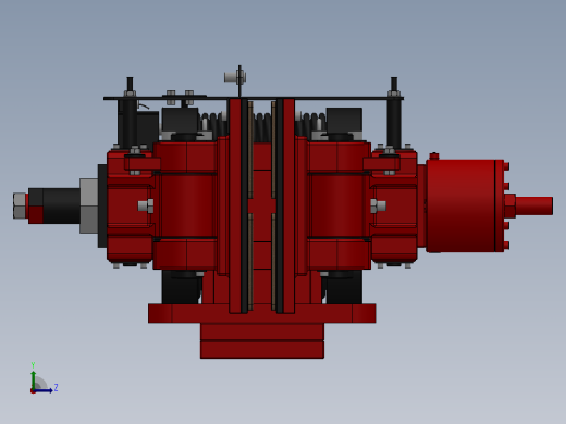 SBD-B安全制动器_SBD160-B-1000×30ⅠRL.WL.CL左视缩略图