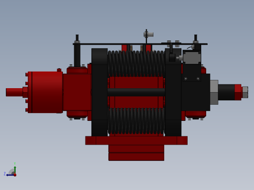 SBD-B安全制动器_SBD160-B-1000×30ⅠRL.WL.CL右视缩略图